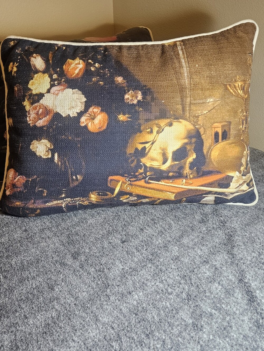 World Market Skull Halloween Pillows